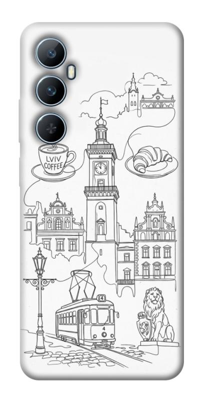 Чехол itsPrint Lviv spirit для Realme C65 4G, love ukraine, купить оптом с доставкой