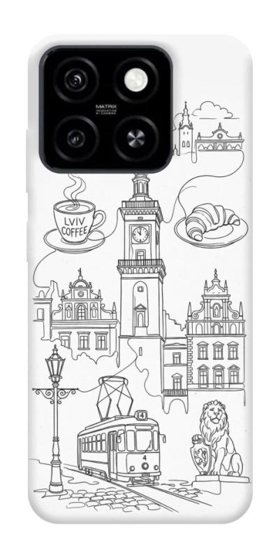 Чехол itsPrint Lviv spirit для ZTE Blade A55 4G, love ukraine, купить оптом с доставкой
