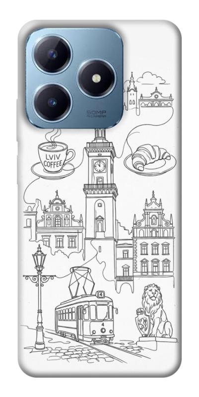 Чохол itsPrint Lviv spirit для Realme C63 4G, love ukraine, купити оптом з доставкою