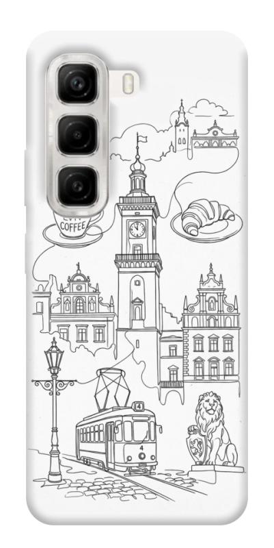 Чохол itsPrint Lviv spirit для Infinix Hot 50 4G, love ukraine, купити оптом з доставкою