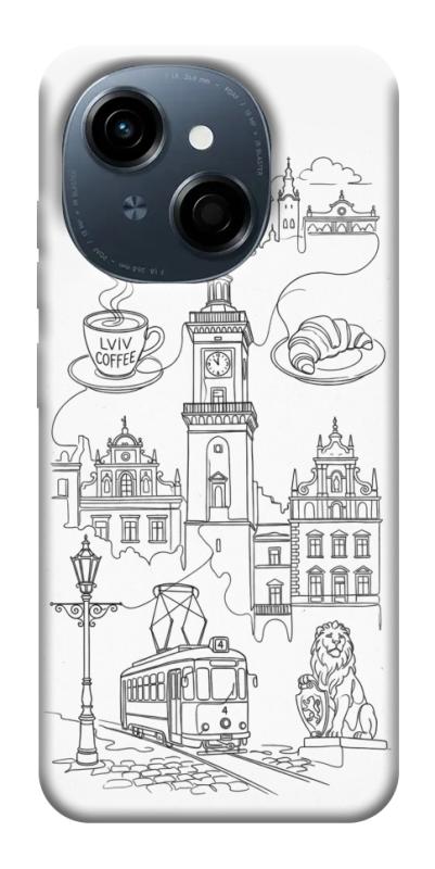 Чехол itsPrint Lviv spirit для TECNO Spark Go 1, love ukraine, купить оптом с доставкой