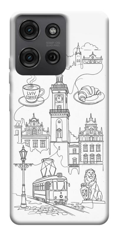 Чохол itsPrint Lviv spirit для Motorola Moto G75 5G, love ukraine, купити оптом з доставкою
