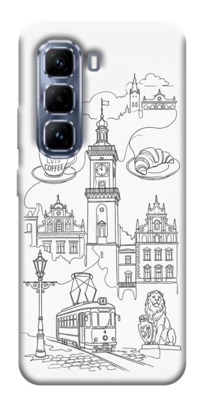 Чохол itsPrint Lviv spirit для Infinix Hot 50 Pro, love ukraine, купити оптом з доставкою