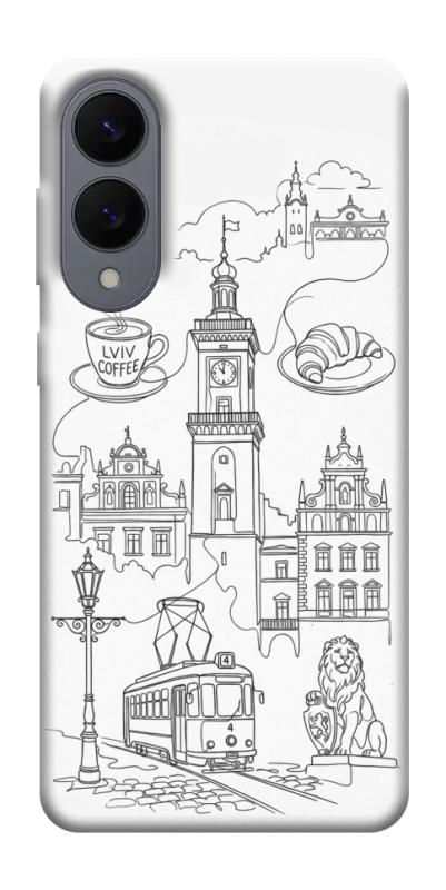 Чехол itsPrint Lviv spirit для Samsung Galaxy S25 Edge, love ukraine, купить оптом с доставкой