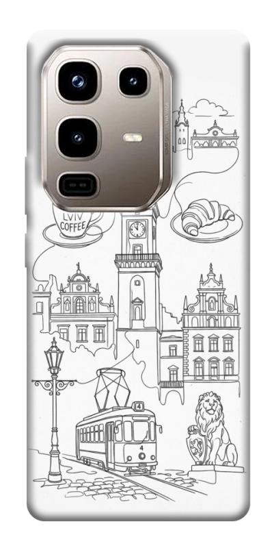 Чехол itsPrint Lviv spirit для Infinix Note 50 Pro 4G, love ukraine, купить оптом с доставкой