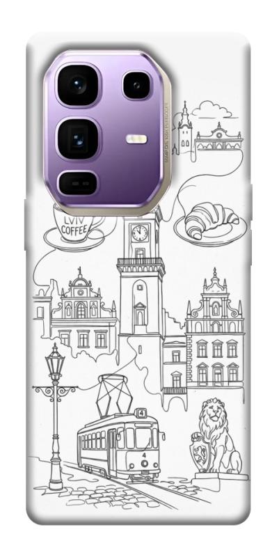 Чехол itsPrint Lviv spirit для Infinix Note 50 Pro+, love ukraine, купить оптом с доставкой