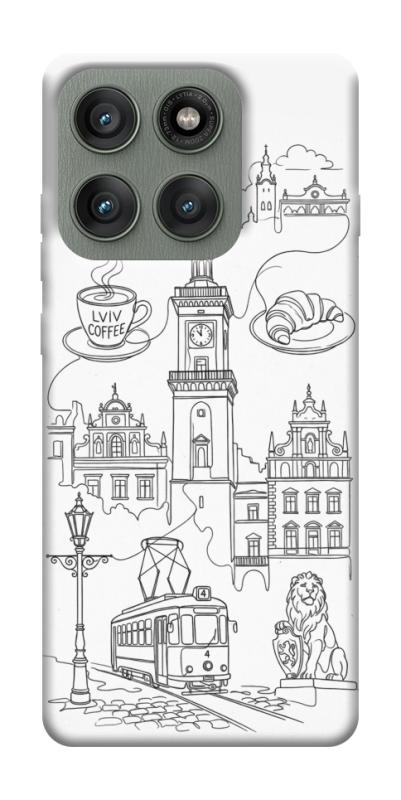Чехол itsPrint Lviv spirit для Motorola Edge 60 Pro, love ukraine, купить оптом с доставкой