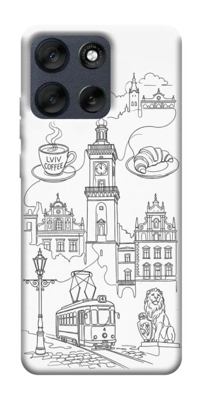 Чехол itsPrint Lviv spirit для Motorola Moto G56 5G, love ukraine, купить оптом с доставкой