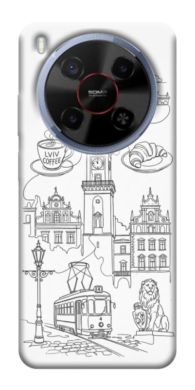 Чохол itsPrint Lviv spirit для ZTE Nubia V70 Max, love ukraine, купити оптом з доставкою