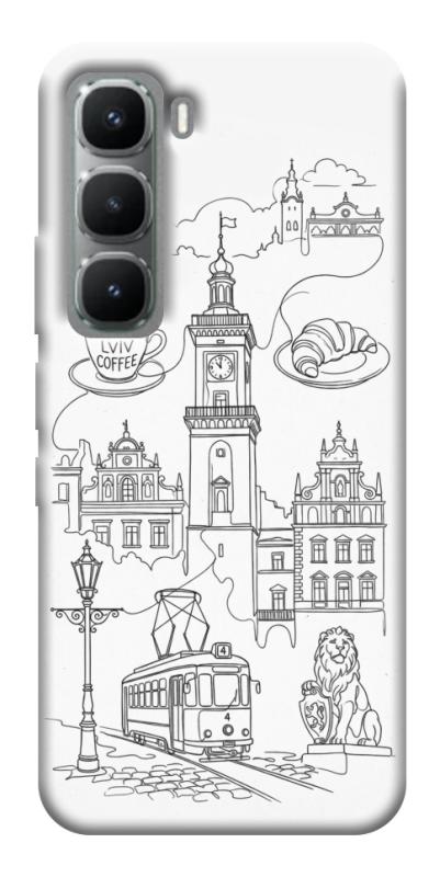Чехол itsPrint Lviv spirit для Infinix Hot 60 Pro, love ukraine, купить оптом с доставкой