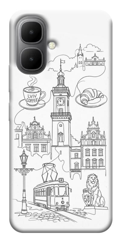 Чехол itsPrint Lviv spirit для Infinix Smart 10, love ukraine, купить оптом с доставкой
