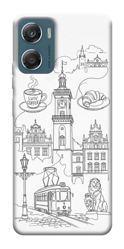 Чехол itsPrint Lviv spirit для Motorola Moto G06, love ukraine, купить оптом с доставкой