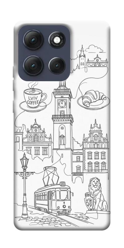 Чехол itsPrint Lviv spirit для Motorola Moto G86 Power, love ukraine, купить оптом с доставкой