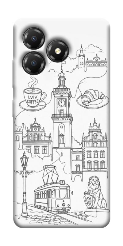 Чохол itsPrint Lviv spirit для ZTE Blade A36, love ukraine, купити оптом з доставкою