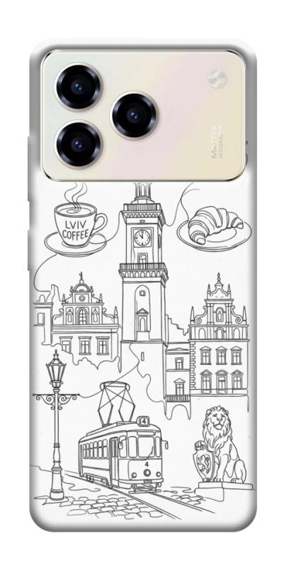 Чехол itsPrint Lviv spirit для ZTE Blade A76, love ukraine, купить оптом с доставкой