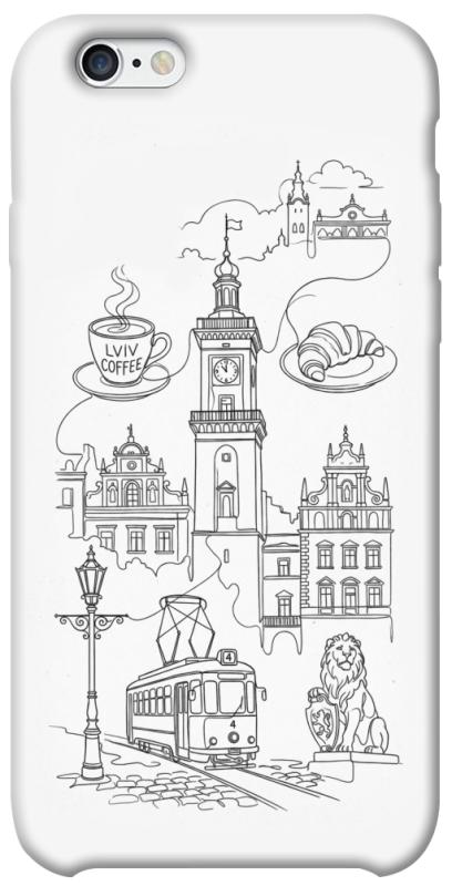 Чохол itsPrint Lviv spirit для Apple iPhone 6/6s (4.7"), love ukraine, купити оптом з доставкою