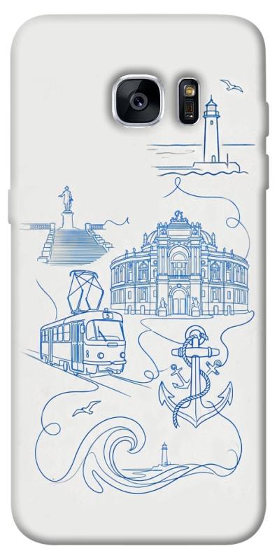 Чехол itsPrint Southern pearl для Samsung G935F Galaxy S7 Edge, love ukraine, купить оптом с доставкой