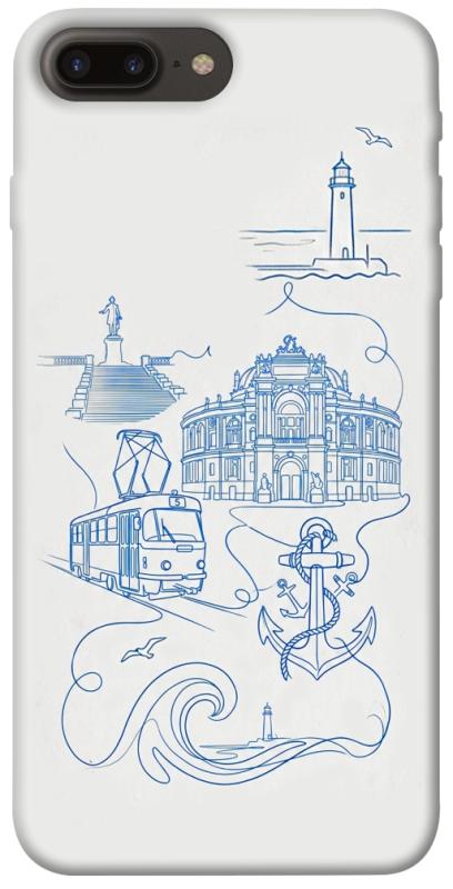 Чехол itsPrint Southern pearl для Apple iPhone 7 plus / 8 plus (5.5"), love ukraine, купить оптом с доставкой