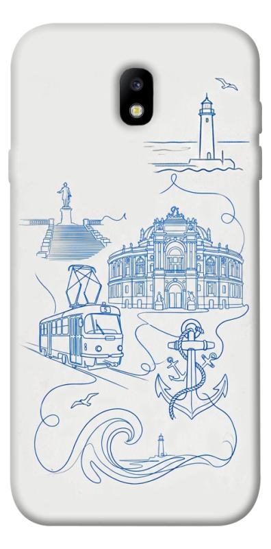Чохол itsPrint Southern pearl для Samsung J730 Galaxy J7 (2017), love ukraine, купити оптом з доставкою