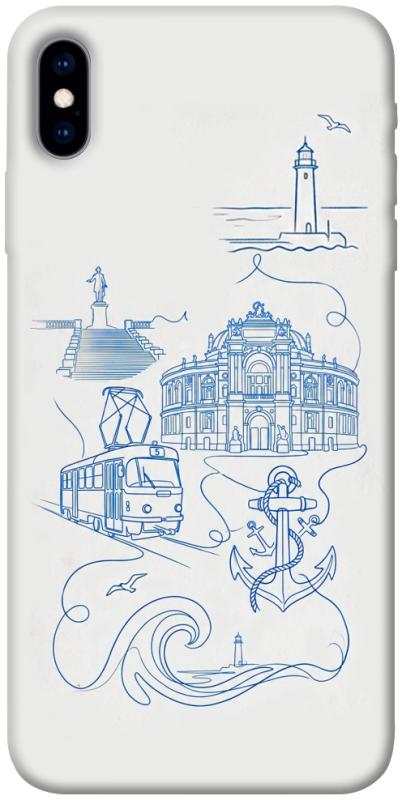 Чехол itsPrint Southern pearl для Apple iPhone X (5.8"), love ukraine, купить оптом с доставкой