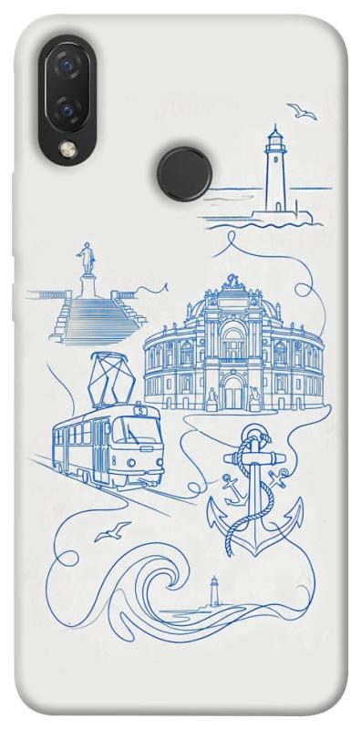 Чехол itsPrint Southern pearl для Huawei P Smart+ (nova 3i), love ukraine, купить оптом с доставкой