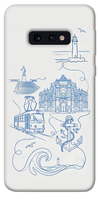 Чехол itsPrint Southern pearl для Samsung Galaxy S10e, love ukraine, купить оптом с доставкой