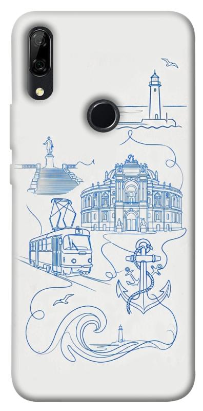 Чехол itsPrint Southern pearl для Huawei P Smart Z, love ukraine, купить оптом с доставкой