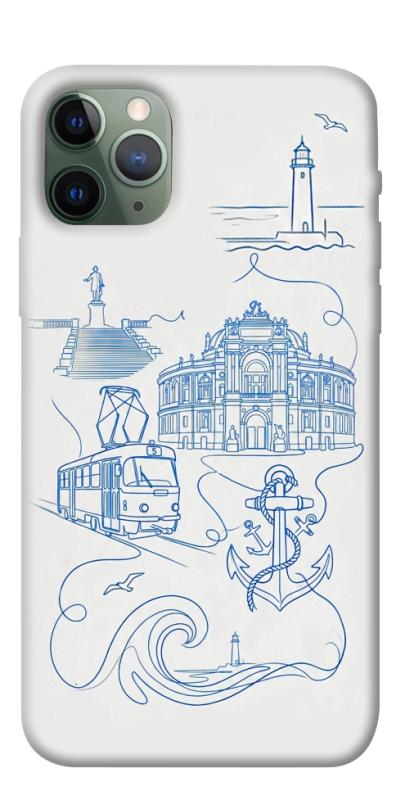 Чехол itsPrint Southern pearl для Apple iPhone 11 Pro (5.8"), love ukraine, купить оптом с доставкой