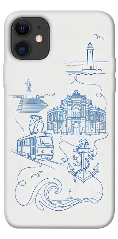 Чохол itsPrint Southern pearl для Apple iPhone 11 (6.1"), love ukraine, купити оптом з доставкою