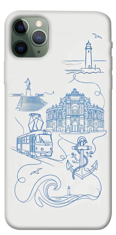 Чехол itsPrint Southern pearl для Apple iPhone 11 Pro Max (6.5"), love ukraine, купить оптом с доставкой