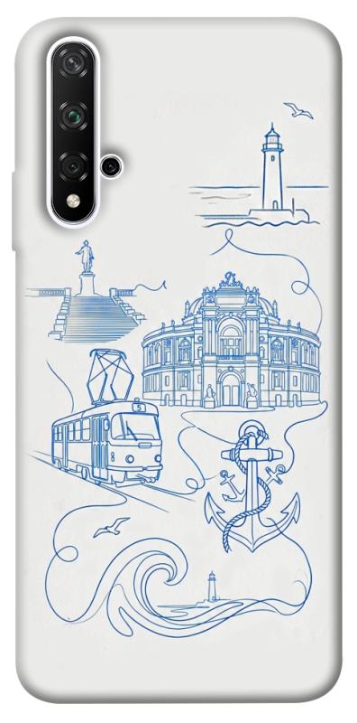 Чехол itsPrint Southern pearl для Huawei Honor 20 / Nova 5T, love ukraine, купить оптом с доставкой
