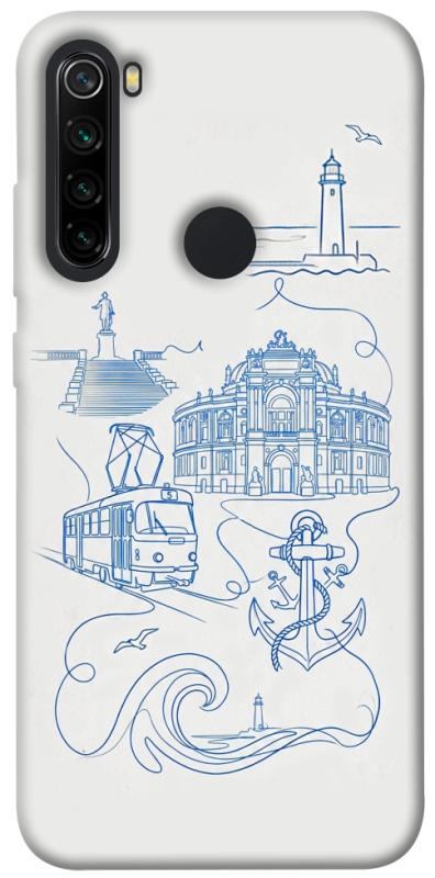 Чехол itsPrint Southern pearl для Xiaomi Redmi Note 8, love ukraine, купить оптом с доставкой