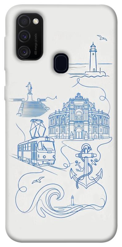 Чехол itsPrint Southern pearl для Samsung Galaxy M30s / M21, love ukraine, купить оптом с доставкой
