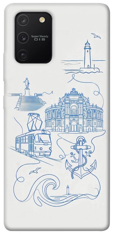 Чохол itsPrint Southern pearl для Samsung Galaxy S10 Lite, love ukraine, купити оптом з доставкою
