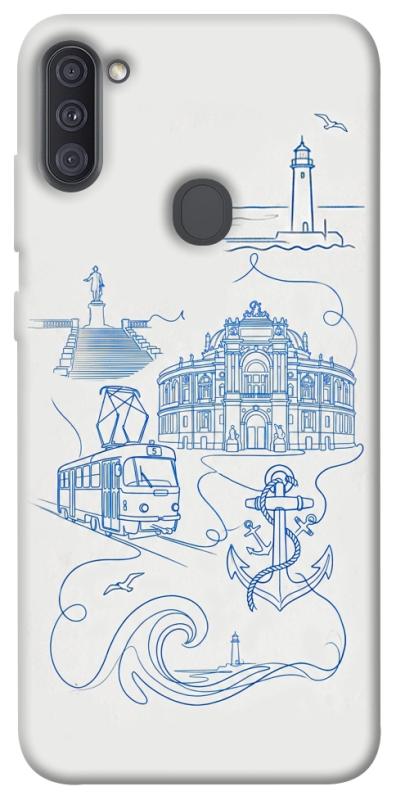 Чохол itsPrint Southern pearl для Samsung Galaxy A11, love ukraine, купити оптом з доставкою