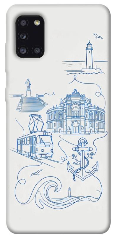 Чохол itsPrint Southern pearl для Samsung Galaxy A31, love ukraine, купити оптом з доставкою