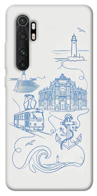 Чехол itsPrint Southern pearl для Xiaomi Mi Note 10 Lite, love ukraine, купить оптом с доставкой
