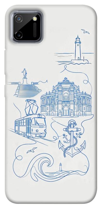 Чохол itsPrint Southern pearl для Realme C11, love ukraine, купити оптом з доставкою