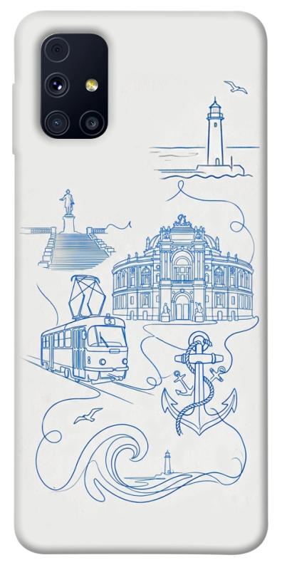 Чехол itsPrint Southern pearl для Samsung Galaxy M31s, love ukraine, купить оптом с доставкой
