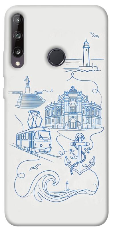Чехол itsPrint Southern pearl для Huawei P40 Lite E / Y7p (2020), love ukraine, купить оптом с доставкой