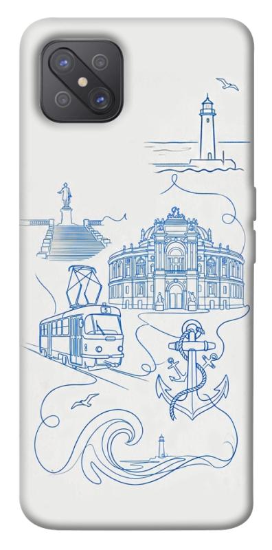 Чехол itsPrint Southern pearl для Oppo A92s, love ukraine, купить оптом с доставкой