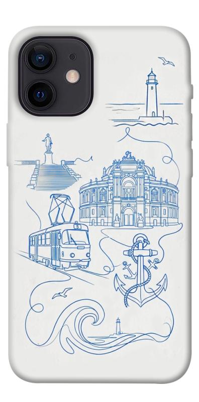 Чехол itsPrint Southern pearl для Apple iPhone 12 mini (5.4"), love ukraine, купить оптом с доставкой