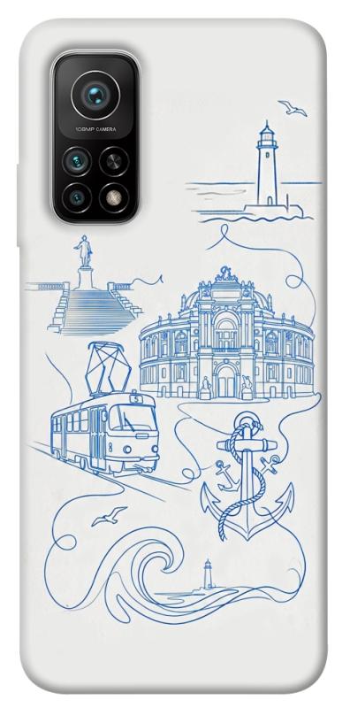 Чехол itsPrint Southern pearl для Xiaomi Mi 10T, love ukraine, купить оптом с доставкой
