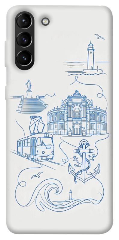 Чехол itsPrint Southern pearl для Samsung Galaxy S21+, love ukraine, купить оптом с доставкой