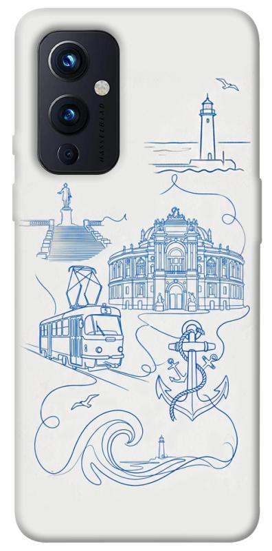 Чехол itsPrint Southern pearl для OnePlus 9, love ukraine, купить оптом с доставкой