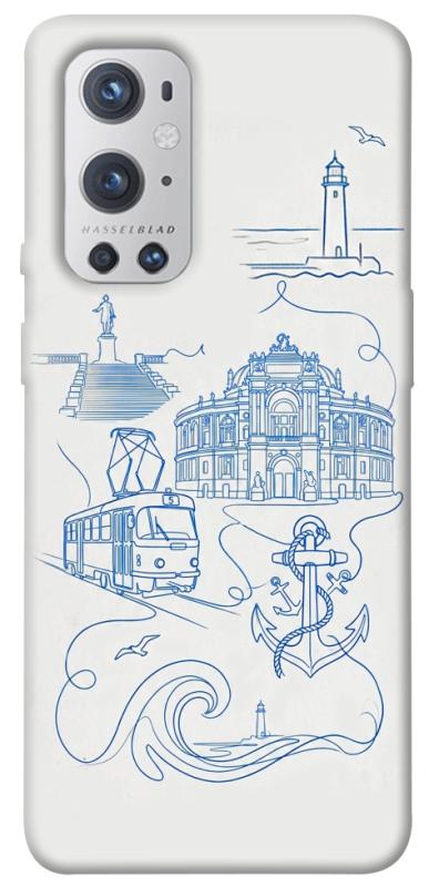 Чехол itsPrint Southern pearl для OnePlus 9 Pro, love ukraine, купить оптом с доставкой