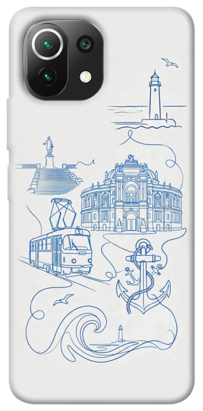 Чохол itsPrint Southern pearl для Xiaomi Mi 11 Lite, love ukraine, купити оптом з доставкою