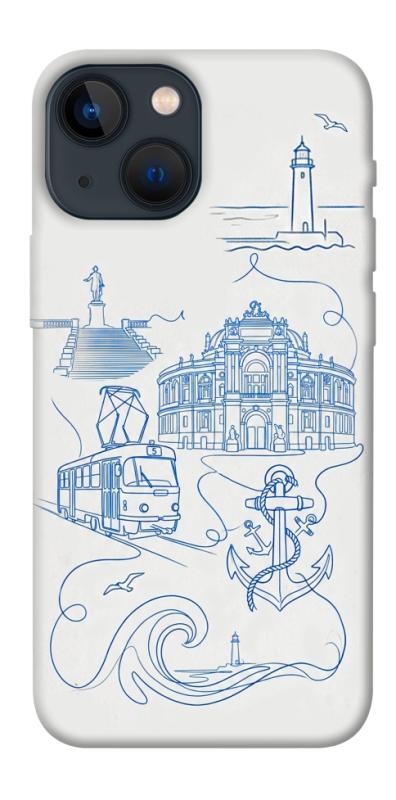 Чохол itsPrint Southern pearl для Apple iPhone 13 mini (5.4"), love ukraine, купити оптом з доставкою