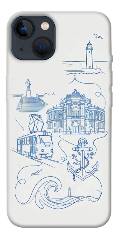 Чохол itsPrint Southern pearl для Apple iPhone 13 (6.1"), love ukraine, купити оптом з доставкою
