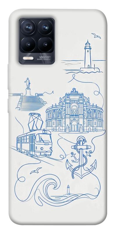 Чохол itsPrint Southern pearl для Realme 8, love ukraine, купити оптом з доставкою